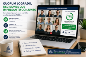 Cómo garantizar el quórum en una asamblea de propiedad horizontal (sin repetir reuniones)