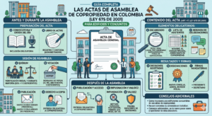 El acta de asamblea en propiedad horizontal